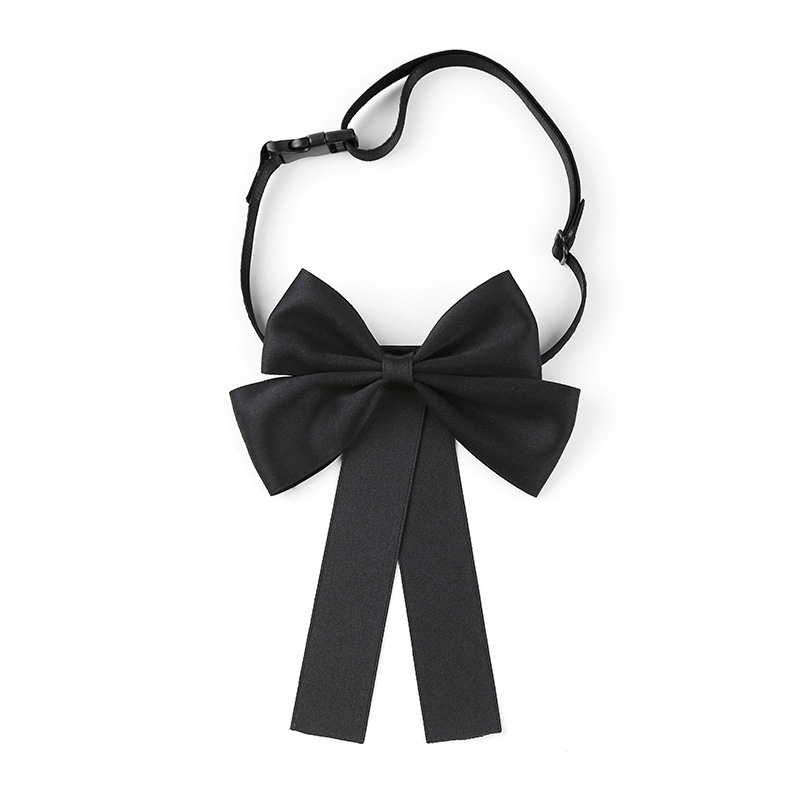 Sieviešu pamata JK formas tērps ar tauriņu, akadēmiskais uzvalks, burāšanas uzvalks, darba apģērbs bez triecieniem, universāls apģērbs, apkakle, bantīte, aksesuāri