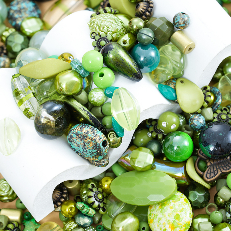 100g boheemlaslik helmestega materjal, piiriülene, kuummüük, isetehtud käsitööna valminud kaelakee, juuksetempel, rõivamaastik, kvaliteetne