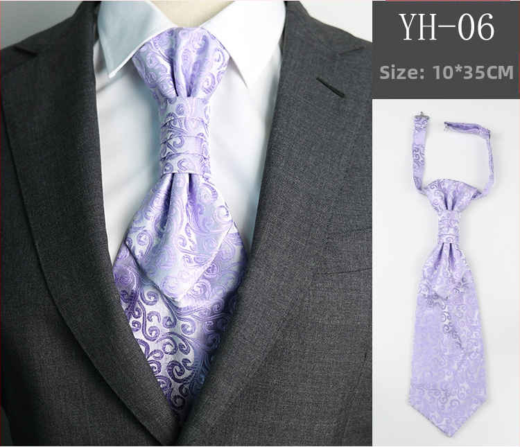 Vyriškas kaklaraištis Vestuvinis jaunikio vakarienės susitikimo kostiumas džentelmeniškas suknelė britiško stiliaus vyno raudonumo dirbtinio šilko Honkongo mazgas