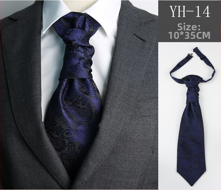 Vyriškas kaklaraištis Vestuvinis jaunikio vakarienės susitikimo kostiumas džentelmeniškas suknelė britiško stiliaus vyno raudonumo dirbtinio šilko Honkongo mazgas