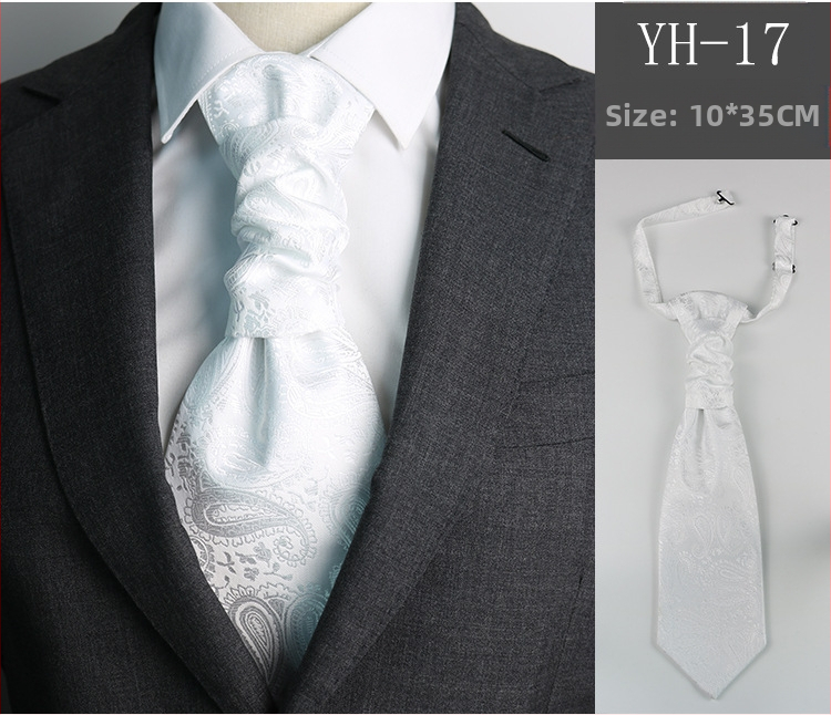 Vyriškas kaklaraištis Vestuvinis jaunikio vakarienės susitikimo kostiumas džentelmeniškas suknelė britiško stiliaus vyno raudonumo dirbtinio šilko Honkongo mazgas