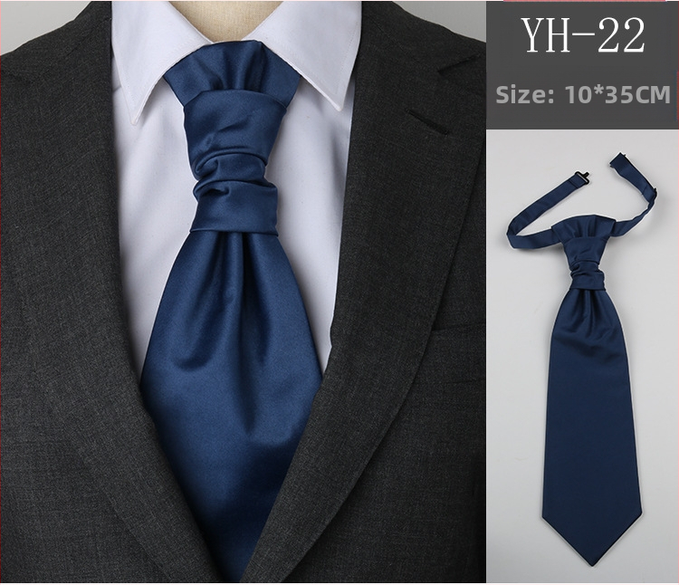 Vyriškas kaklaraištis Vestuvinis jaunikio vakarienės susitikimo kostiumas džentelmeniškas suknelė britiško stiliaus vyno raudonumo dirbtinio šilko Honkongo mazgas