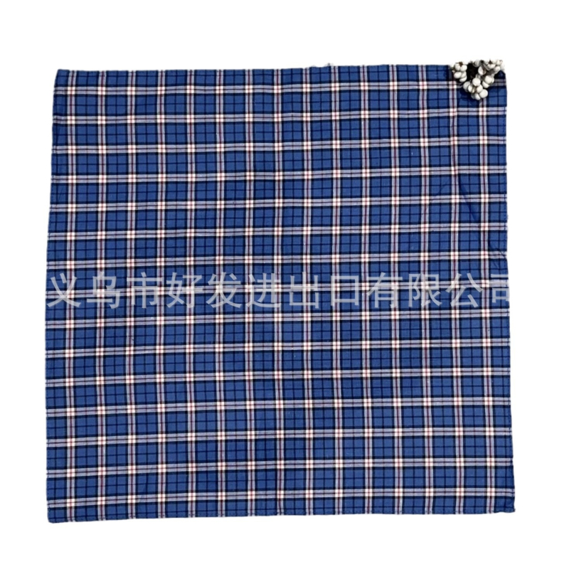 Įvairių spalvų kostiumas klasikinis vyriškas languotas dryžuotas medvilninis nosinaitės formos prakaitinis rankšluostis kostiumas su kišeniniu rankšluosčiu urmu