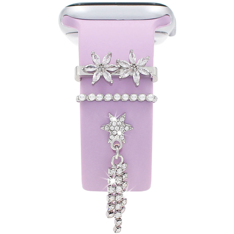 Sobib Apple Watchi rihma dekoratiivrõngale Apple Watchi universaalsele silikoonist kellarihma dekoratiivrõngale dekoratiivnaelale