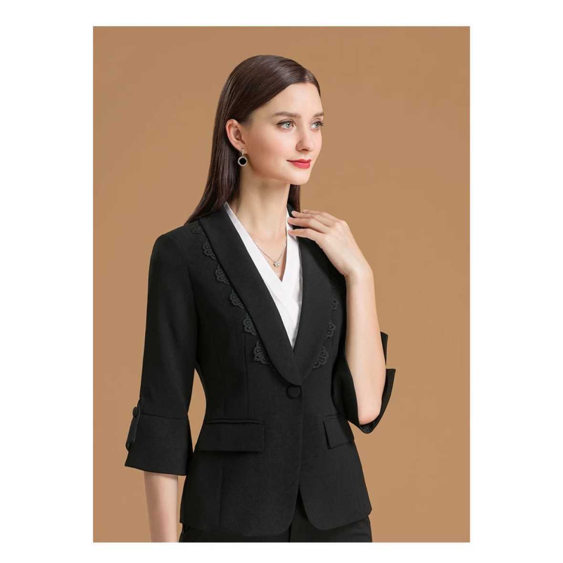 Rudens ir žiemos dekoratyviniai V formos iškirptės marškiniai su netikra apykakle, moteriški balti paprasti daugiafunkciniai marškinėliai su raukšlėms atsparia netikra apykakle