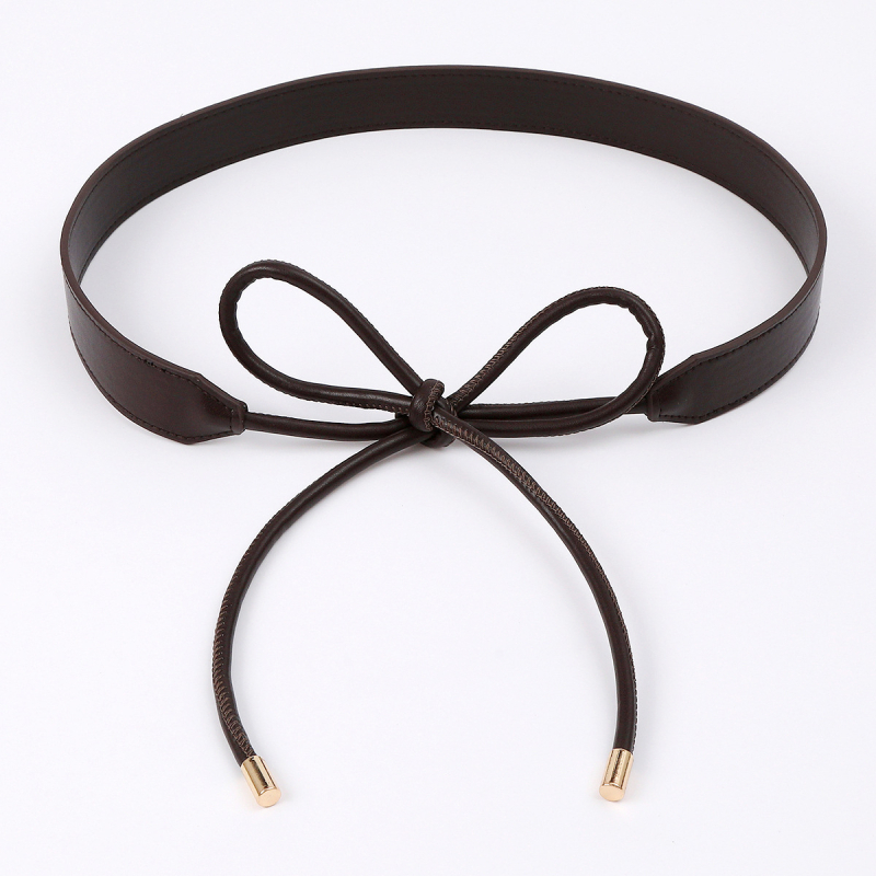 Új csomózott vékony öv, kabát, dekoratív, mindenhez illő, dekoratív ruha, pulóveröv, divatos egyszerű öv