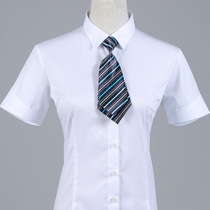 Moteriškas dryžuotas trumpas kaklaraištis, studentiško stiliaus, profesionalus, moteriškas, mergaitiškas, mažas, madingas, matinis, fabriko, vaikams