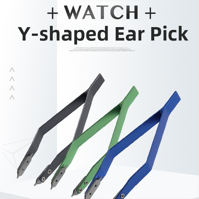 Laikrodžių taisymo įrankiai, replės kilpoms 7825, replės kilpoms nuimti, veržliaraktis kilpoms nuimti, V formos replės kilpoms nuimti, Y formos dirželio nuėmiklis