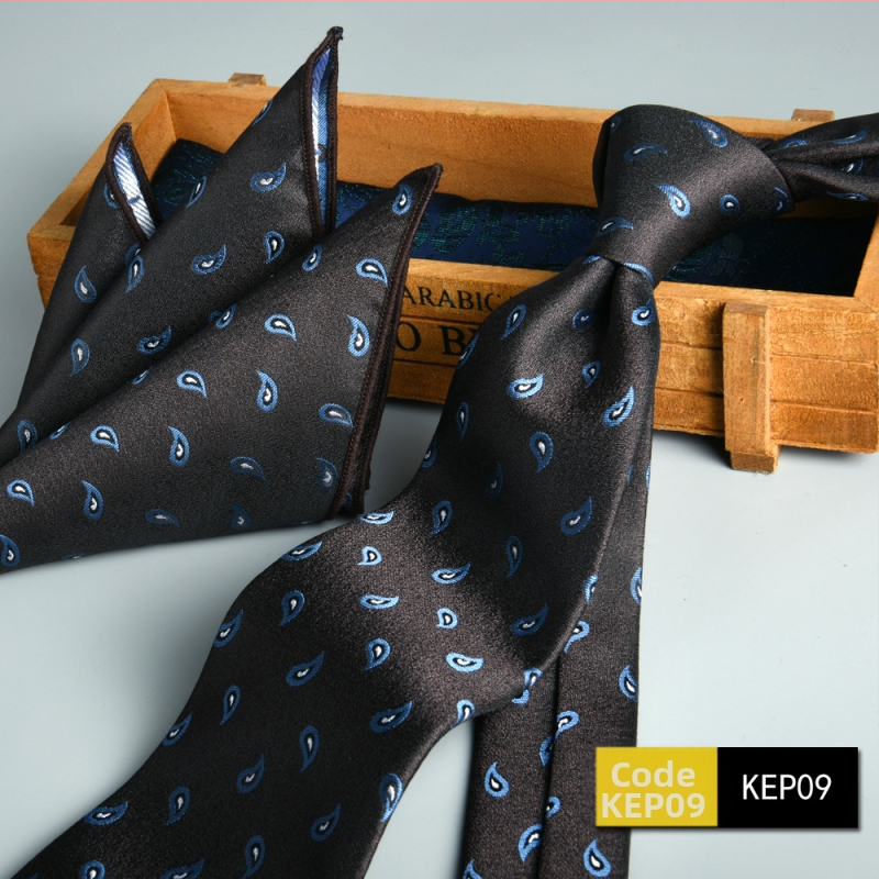 Vyriškas oficialus verslo kaklaraištis, dviejų dalių kostiumas, gėlėtas, 7,5 cm, rankomis plaktas, naujas, sandėlyje, žakardo, Šengdžou