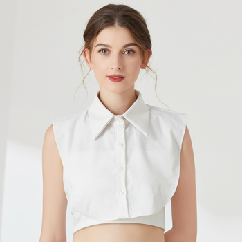 Euroopa ja Ameerika stiilis nahast võltskrae sügiseks ja talveks, mitmekülgne moodne terava kraega särgikraega nahkrõivaste võltskrae piiriülene tootja hulgimüük