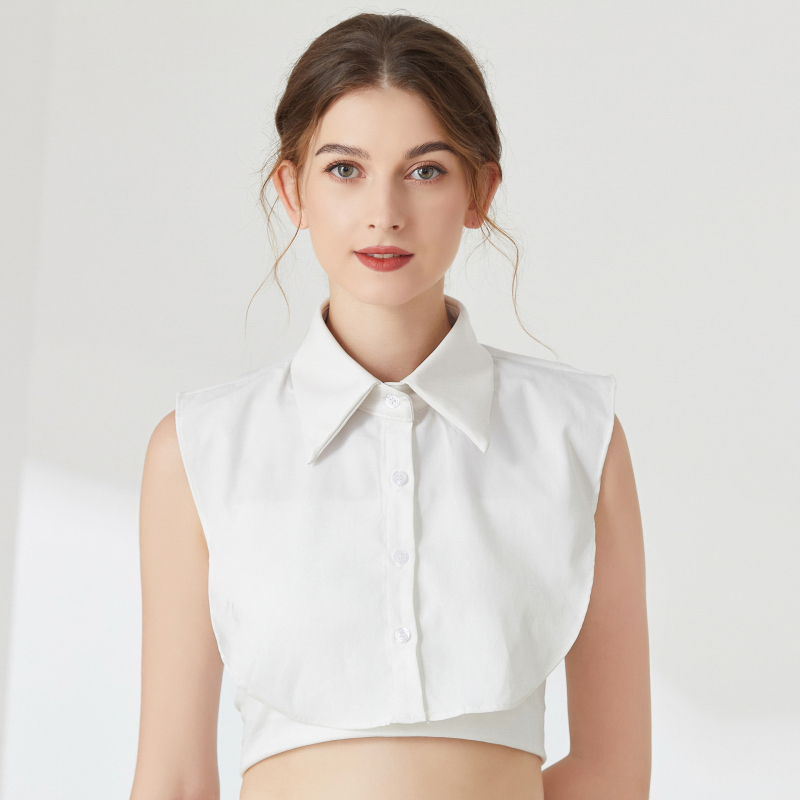 Euroopa ja Ameerika stiilis nahast võltskrae sügiseks ja talveks, mitmekülgne moodne terava kraega särgikraega nahkrõivaste võltskrae piiriülene tootja hulgimüük