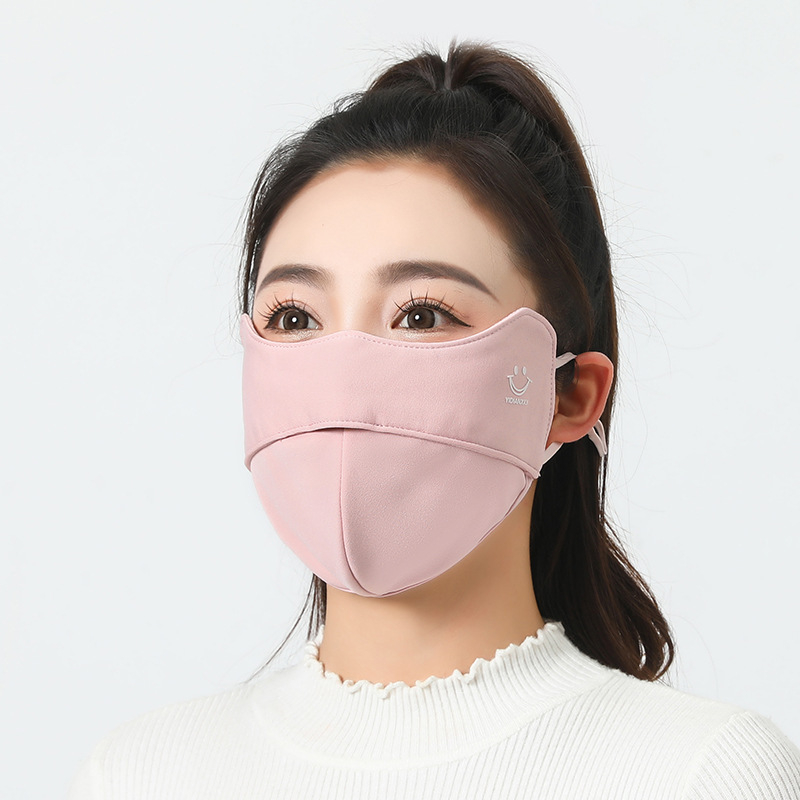 2024 m. rudens ir žiemos šilta kaukė moterims, trimatė akių apsauga, kampu atsidaranti, šalčiui atspari, vėjui atspari, kvėpuojanti lauko makiažo kaukė