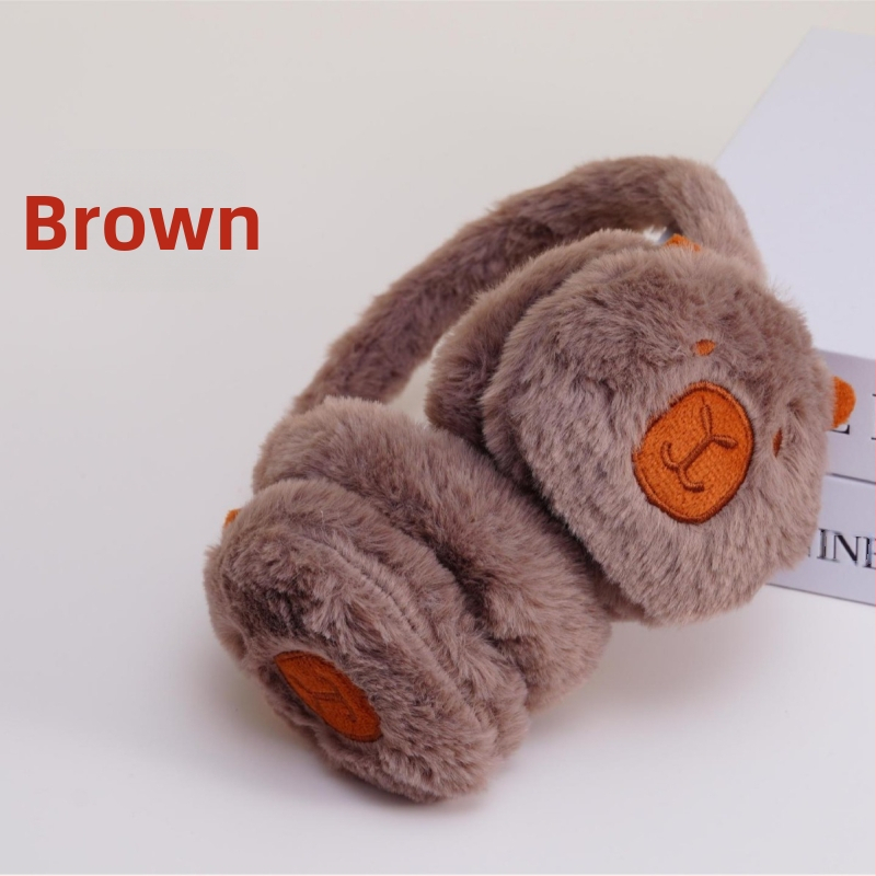 Koomiksikaru armas plush Kappi Bala talvine soe kõrvarõngas üliarmas uus talvine külmakindel antifriis