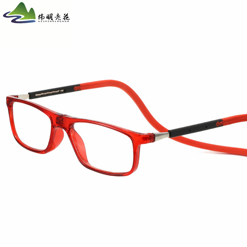 Nauji minkšti, tarpvalstybiniai magnetiniai skaitymo akiniai, nebijantys pamesti, patogūs ant kaklo pakabinami skaitymo veidrodėliai pagyvenusiems žmonėms.