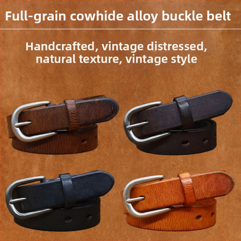 Vintage öv Női divatos, mindenhez illő, dekoratív vékony öv, szélálló, egyszerű fekete, hétköznapi, farmer bőr öv, divatos
