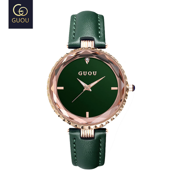 GUOU ehtne naistekell, veekindel, lihtne lobiseja, interneti kuulsuste stiil, uus stiil, naistekell