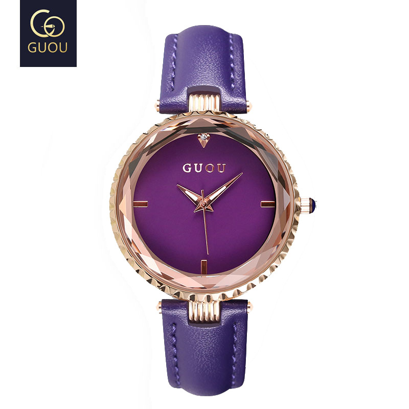 GUOU ehtne naistekell, veekindel, lihtne lobiseja, interneti kuulsuste stiil, uus stiil, naistekell