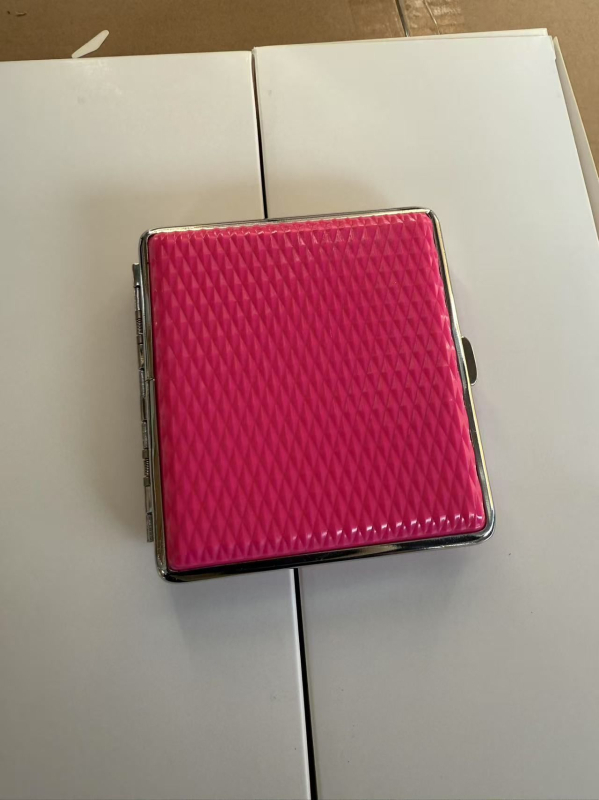 20 iepakojumu pārnēsājams plastmasas cigarešu maciņš parasts rupjš cigarešu maciņš kompresijas un mitruma izturīgs vīriešu un sieviešu personalizēts metāla cigarešu turētājs
