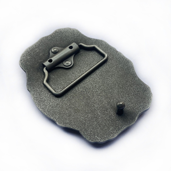 BULLZINE cinka sakausējuma jostas sprādze 03755-3 retro ikdienas vesterna džinsa jostas sprādze