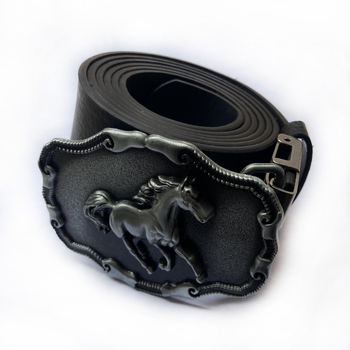 BULLZINE cinka sakausējuma jostas sprādze 03755-3 retro ikdienas vesterna džinsa jostas sprādze