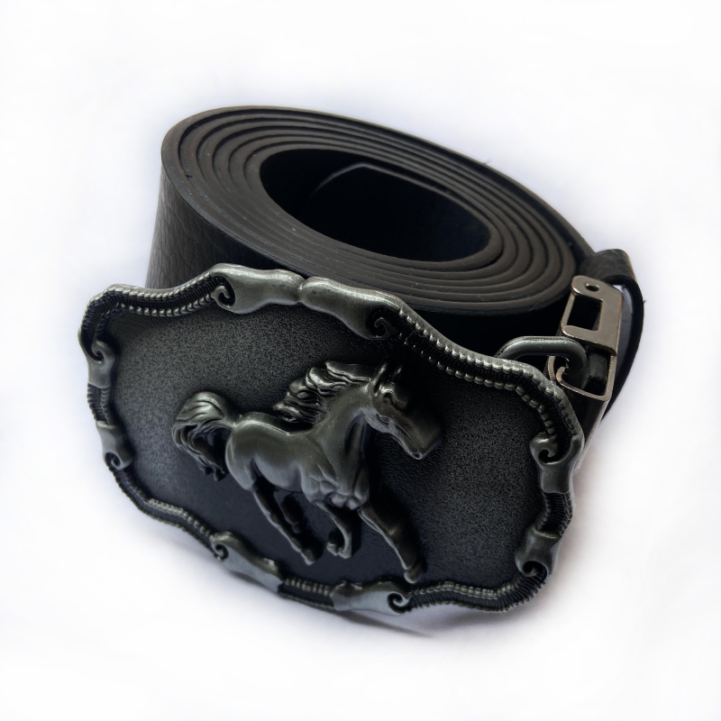 BULLZINE cinka sakausējuma jostas sprādze 03755-3 retro ikdienas vesterna džinsa jostas sprādze