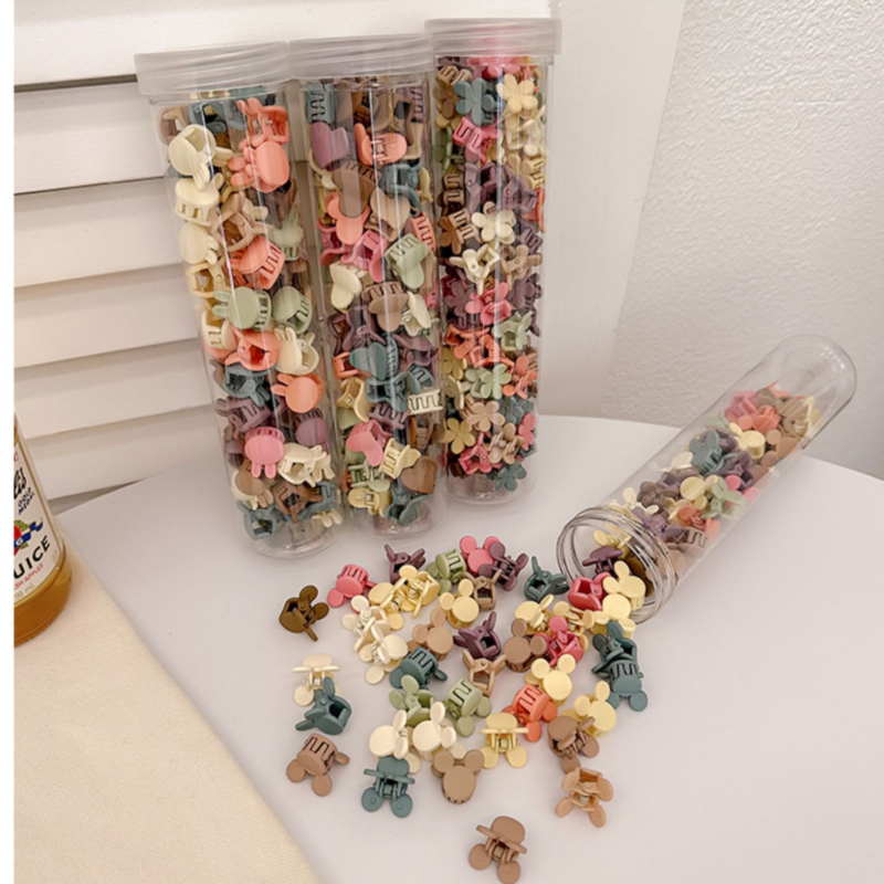 Spalvinga paprasta konservuota maža plaukų segtukas moteriškas priekinis šoninis kirpčiukų segtukas princesės galvos sulaužyta plaukų segtukas mielas plaukų segtukas galvos apdangalas