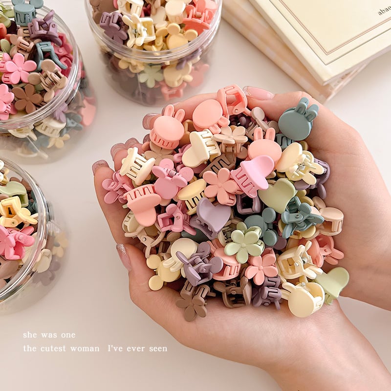 Spalvinga paprasta konservuota maža plaukų segtukas moteriškas priekinis šoninis kirpčiukų segtukas princesės galvos sulaužyta plaukų segtukas mielas plaukų segtukas galvos apdangalas