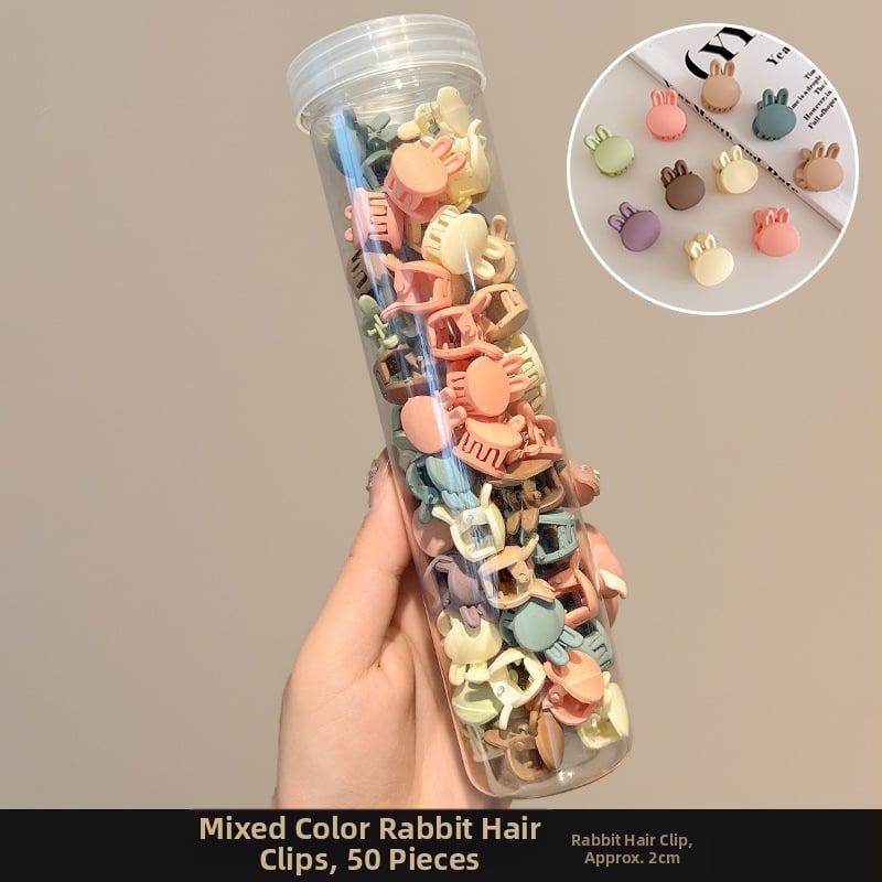 Spalvinga paprasta konservuota maža plaukų segtukas moteriškas priekinis šoninis kirpčiukų segtukas princesės galvos sulaužyta plaukų segtukas mielas plaukų segtukas galvos apdangalas