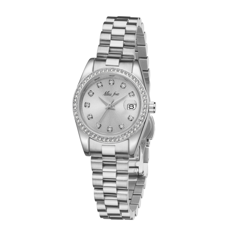 MISSFOX uus käekell naistele moodne temperamentne nišš naistele ehtsad kaubad mitmekülgne peen terasest vöö veekindel kvarts naiste käekell