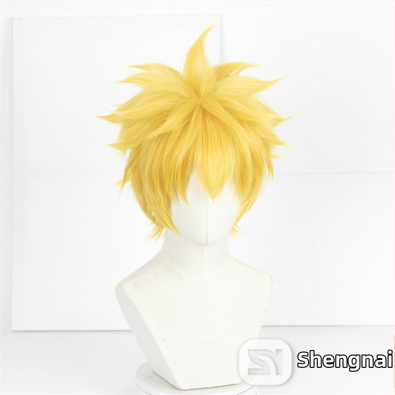 [Saint Nai] Наруто Вихър Наруто Модел COS Перука Ръш към небето