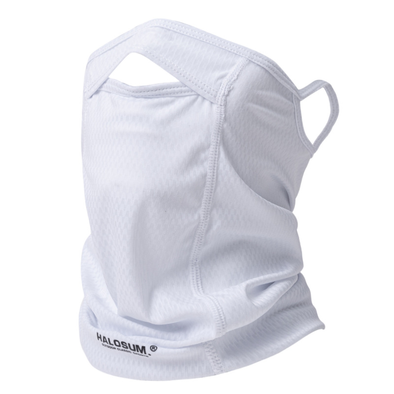Päikesekaitsega pullover jääsiidist jalgrattasilma mask meestele suvine uus hingav kõrvadele riputatav näo- ja kaelasall naistele piiriülene Amazon