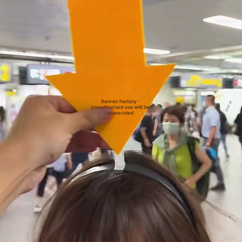 Αστεία Στείλτε Γενέθλια σε Αγόρια και Κορίτσια, Φίλους, Φίλες, Ζευγάρια, Πρακτική Παράξενη Κορδέλα Μαλλιών με Βέλος