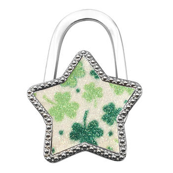 Moodne loominguline tähekujuline rippkoti konksuvärviline viieharuline tähekujuline ripats ehe kokkupandav kaasaskantav lauapoolne naiste kotikonks