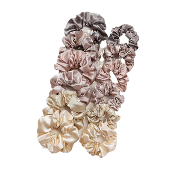 „Amazon“ 12 plaukų žiedų kolekcija, įvairių stilių plaukų aksesuarai, paprasta vienspalvė plaukų virvė, didmeninė prekyba Europos ir Jungtinių Valstijų storosios žarnos plaukų žiedais.