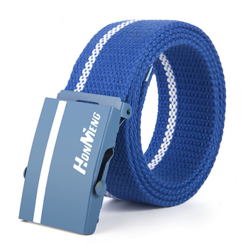 Eladó népszerű koreai stílusú unisex vászonöv, divatos, lezser vászonöv, trendi ifjúsági nadrágöv