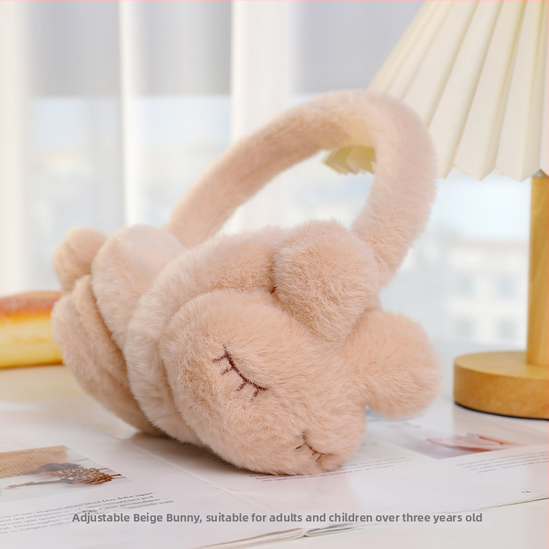 Naiste ja laste reguleeritavad puuviljadega kõrvaklapid, talvised soojad kokkupandavad kõrvaklapid, kõrvasoojendavad koomiksikaru kõrvakotid, hulgimüük