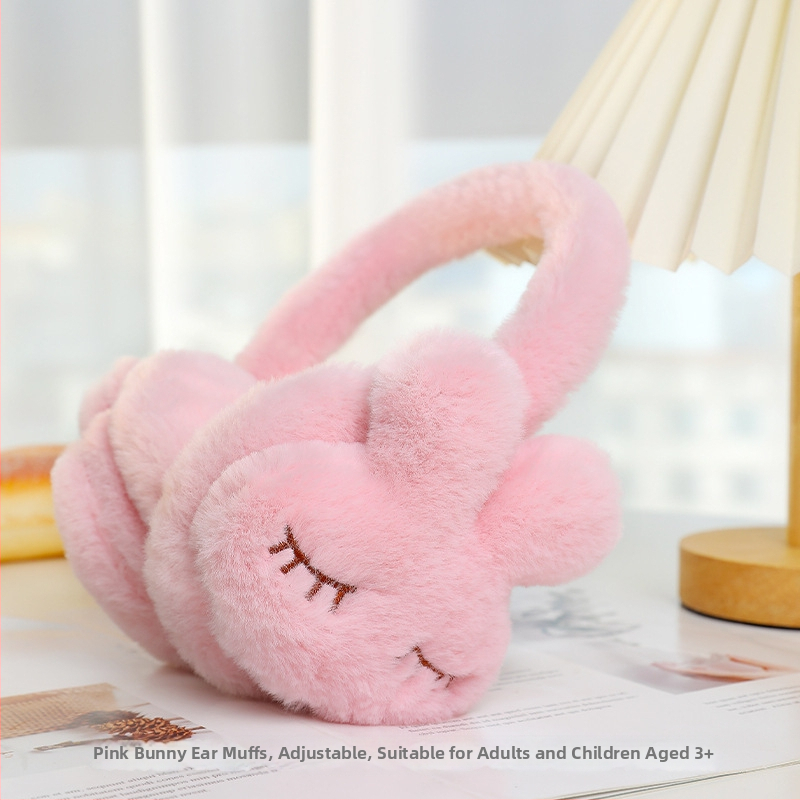 Naiste ja laste reguleeritavad puuviljadega kõrvaklapid, talvised soojad kokkupandavad kõrvaklapid, kõrvasoojendavad koomiksikaru kõrvakotid, hulgimüük