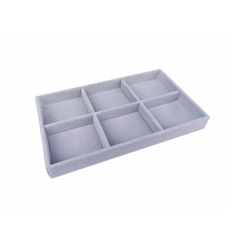 Tavă pentru bijuterii Amazon Velvet, inel, brățară, pandantiv, organizator de bijuterii, cutie sertar, depozitare și afișare bijuterii