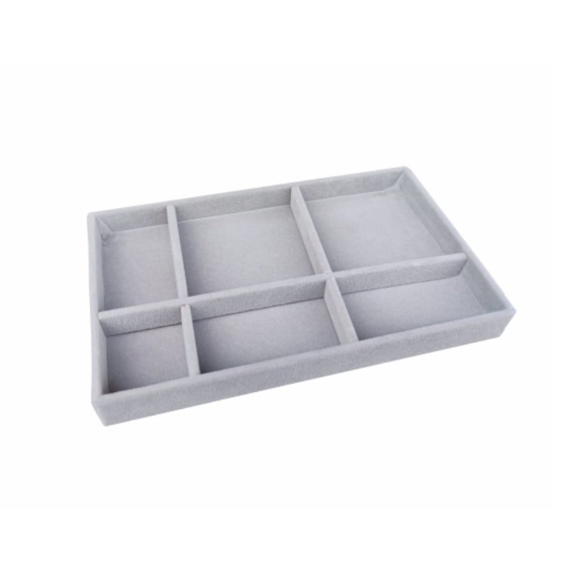 Tavă pentru bijuterii Amazon Velvet, inel, brățară, pandantiv, organizator de bijuterii, cutie sertar, depozitare și afișare bijuterii