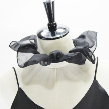 „Amazon AliExpress“ sprogimų spektaklio portreto kaklo dekoracija teismo apykaklė „Black Swan“ netikra apykaklė