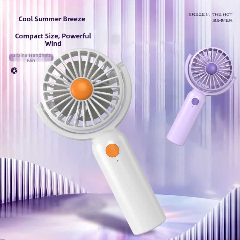 Naujas įkraunamas nešiojamas lauko rankinis stalinis ventiliatorius studentui, dovana „Amazon TEMU“ gamyklos pasirinkimas