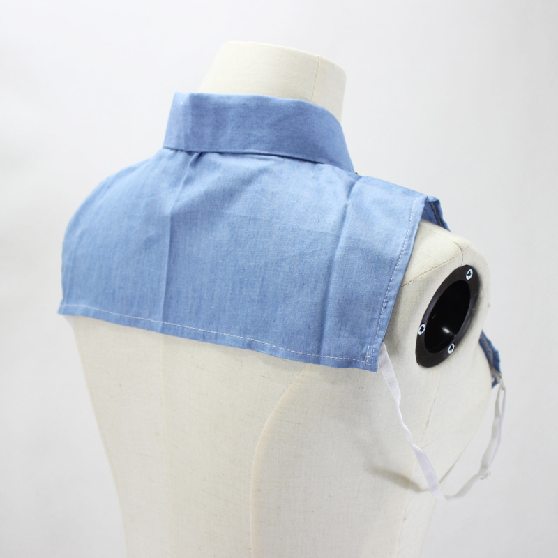 Euroopa ja Ameerika Amazoni plahvatused Retro neetidega teksariie, võltskraega kampsun, teksariie, dekoratiivne krae