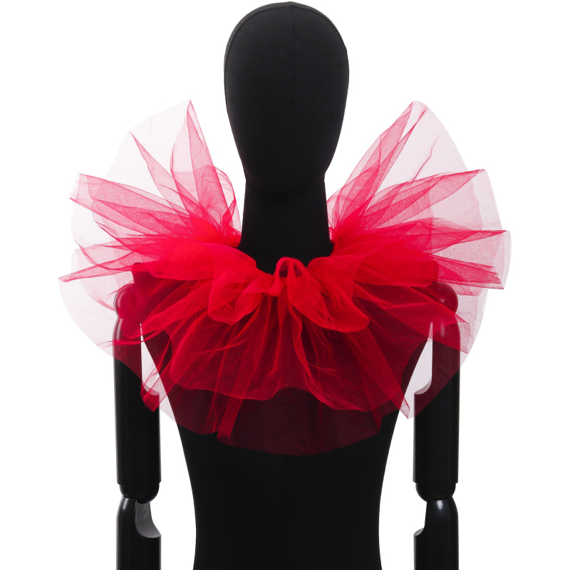 Amazoni klouni puhvis võrgust võltskaelarihm viktoriaanlik grupietendus halloweeni lihavõttepühade fotograafia aksessuaarid