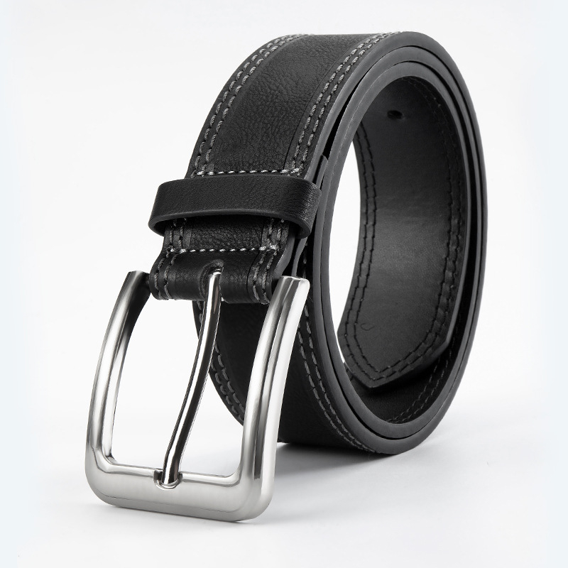 Vyriškas diržas su sagtimi, skirtas užsienio prekybai, paprastas, laisvalaikio, verslo, universalus, kelnių diržas, didmeninės prekybos, džinsų gamintojas