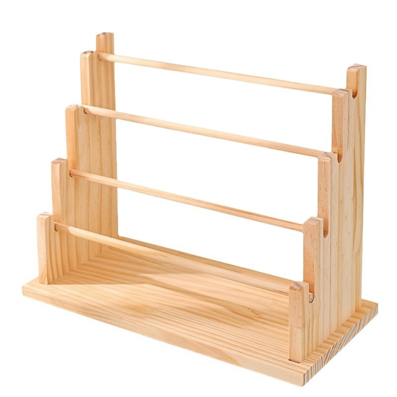 Medžio masyvo apyrankė, apyrankių demonstravimo stovas, apyrankių stovas, laikrodžių papuošalų kabinimo lentynėlė, plaukų žiedų, galvos, virvių laikymo lentynėlė, Budos karoliukų lentynėlė