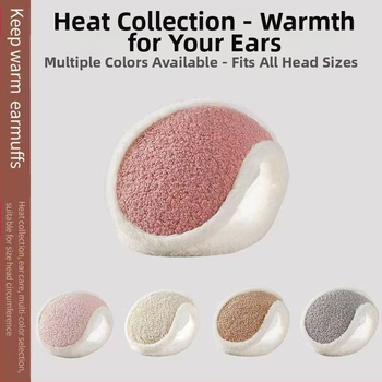 Talvised jalgrattasõiduks mõeldud soojad ja külmumisvastased kõrvaklapid. Plüškõrvaklapid meestele ja naistele, sama stiiliga, seljaga kantavad.