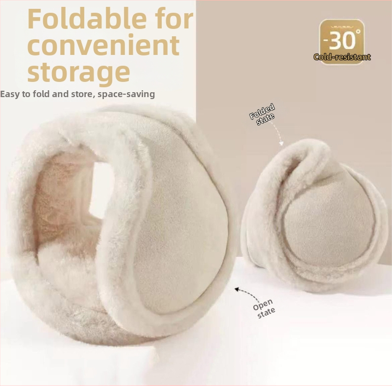 Talvised jalgrattasõiduks mõeldud soojad ja külmumisvastased kõrvaklapid. Plüškõrvaklapid meestele ja naistele, sama stiiliga, seljaga kantavad.