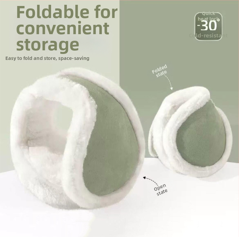 Talvised jalgrattasõiduks mõeldud soojad ja külmumisvastased kõrvaklapid. Plüškõrvaklapid meestele ja naistele, sama stiiliga, seljaga kantavad.