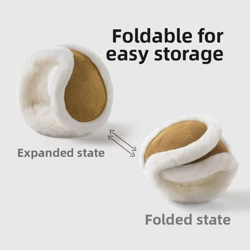 Talvised jalgrattasõiduks mõeldud soojad ja külmumisvastased kõrvaklapid. Plüškõrvaklapid meestele ja naistele, sama stiiliga, seljaga kantavad.