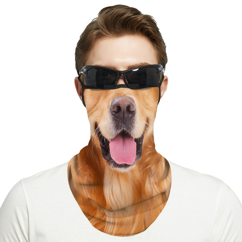 Suvine ratsakõrvade päikesesirm näole päikesekaitse UV loomade poolmask näorätik hingav hulgimüük